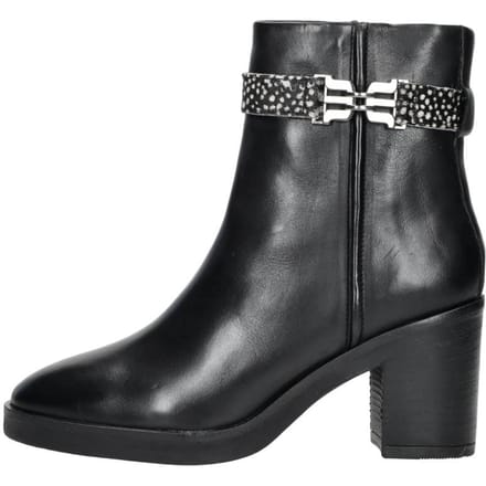 Maruti - Vivien Enkellaarsjes op hak Zwart - Black/Pixel Black - 40