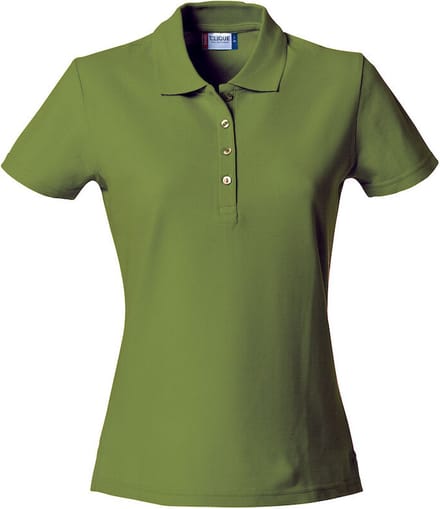 Clique Basic Polo Women 028231 - Leger-groen - S