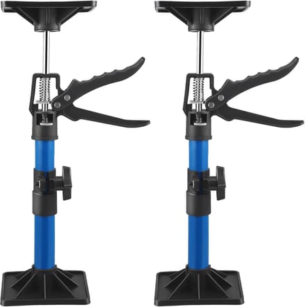 Set van 2 Telescopische Steunen - Verstelbare Montagehulp tot 59 cm (40 kg)