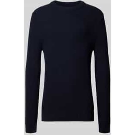 Gebreide pullover met ronde hals