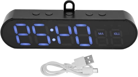 Gym Timer met USB Oplaadfunctie - Countdown Interval Stopwatch voor Thuis Fitness Training