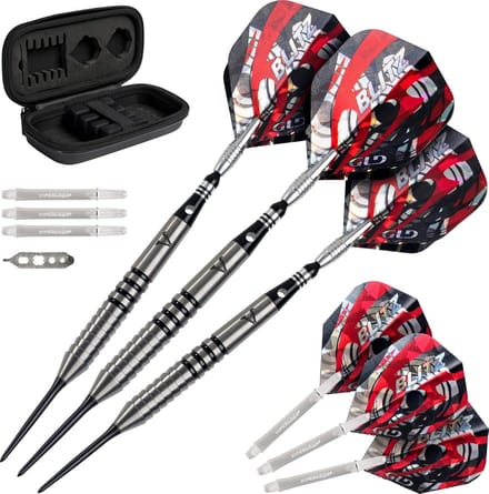 Tungsten Steel Tip Dartpijlen Set 95% met Beschermhoes