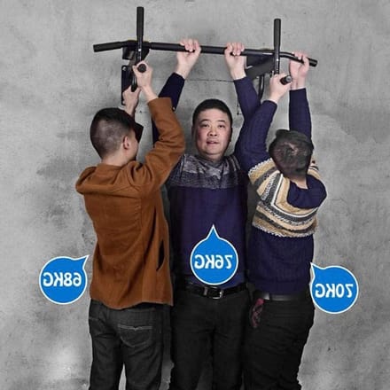 Pull-up Bar - Chin-up Bar - Kracht Training - 300kg Draagvermogen - N.v.t. - Zwart