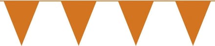 48 stuks: Vlaggenlijn - Oranje - 10m - 20 vlaggen