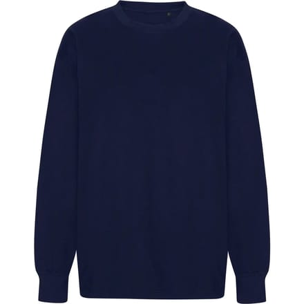 Neutral Oversized LS T-Shirt NET60050 - Navy - M