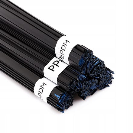 Merkloos - Plastiek Lasdraad - 100g - Zwart - PP/EPDM