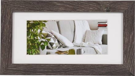 Fotolijst - Henzo - Modern - Fotomaat 10x20 cm - Donkergrijs