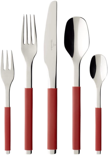 Villeroy & Boch S+ Cranberry Bestekcassette 30-dlg