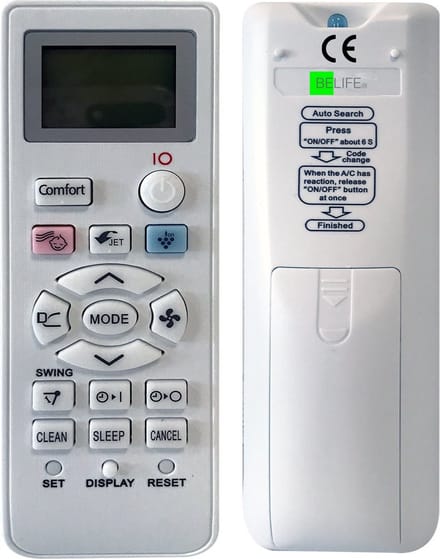 Universele Sharp airco afstandsbediening - Werkt direct