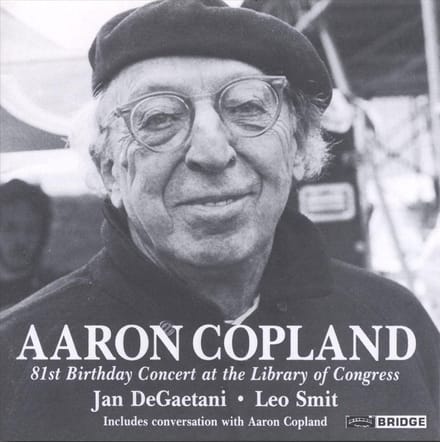 Aaron Copland: 81st Birthday Concer