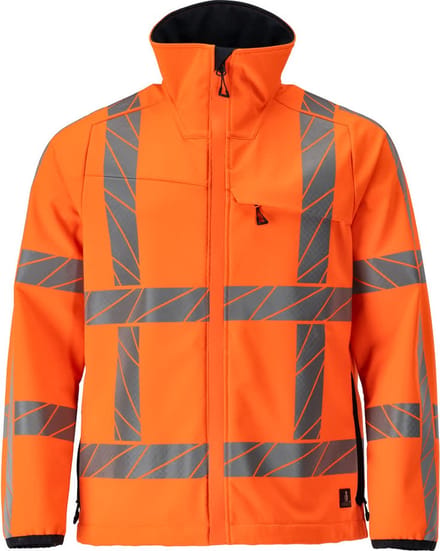 Mascot Accelerate Safe Softshell jas 24002-143 - Hi-Vis oranje - 2XL