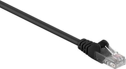 MediaRange  - Netwerkkabel - RJ45 - 1 m - Zwart