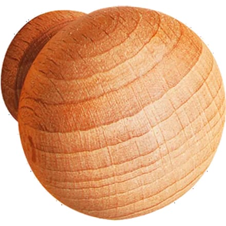 Bertomani Meubelknop - Beukenhout - 30mm - Set Van 2