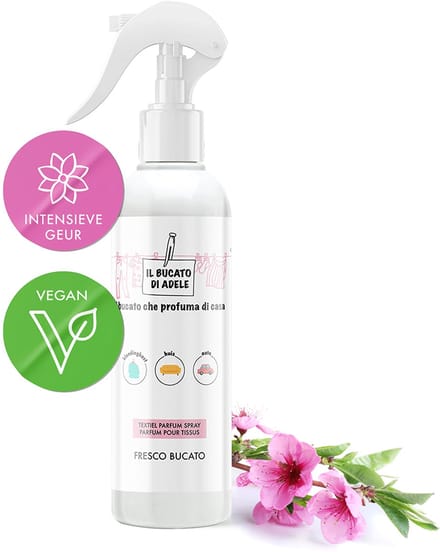 Il Bucato di Adele Parfum Textiel Spray Frisse Was 250ml