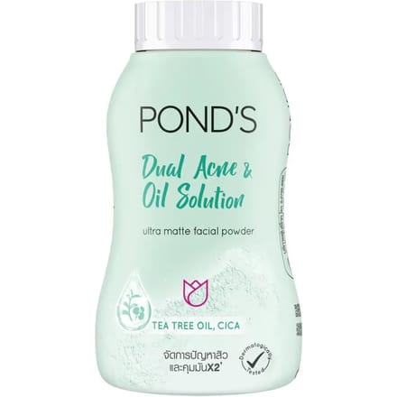 Pond'S Powder Solution huileuse double acné 50 g. - Poudre pour le visage ultra mate 50 g. x 3 pcs