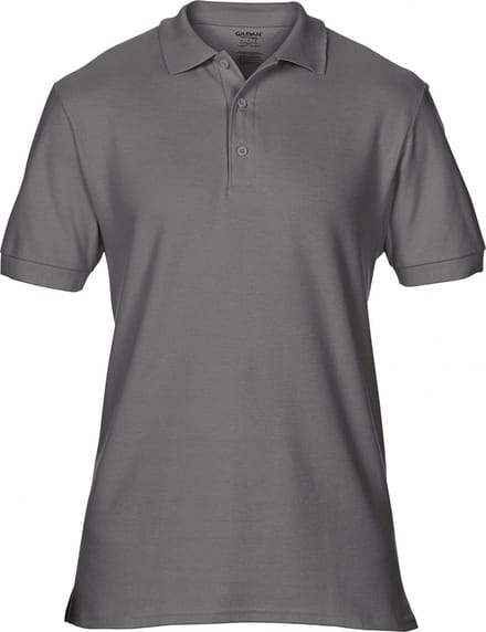 Gildan - Hammer Piqué Unisex Polo - Charcoal (Solid) maat M