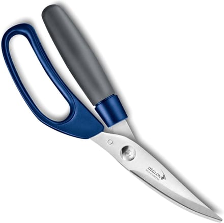 Déglon Ergonomische gevogelteschaar – Antislip – 24 cm – Roestvrij staal