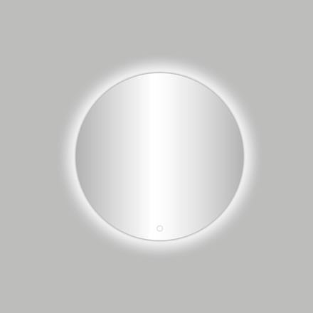 Badkamerspiegel Ingiro Rond - 60x60cm - Geintegreerde LED Verlichting - Touch Schakelaar