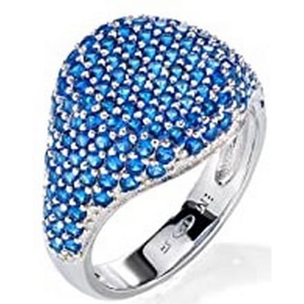Morellato Tesori Sterling zilveren SAIW12014 damesring blue