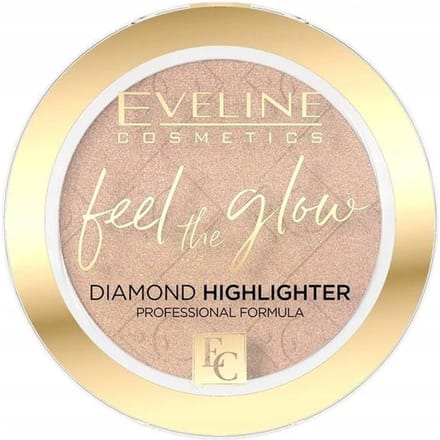 Eveline Cosmetics Feel The Glow Diamond Highlighter No 02 Beach Glow