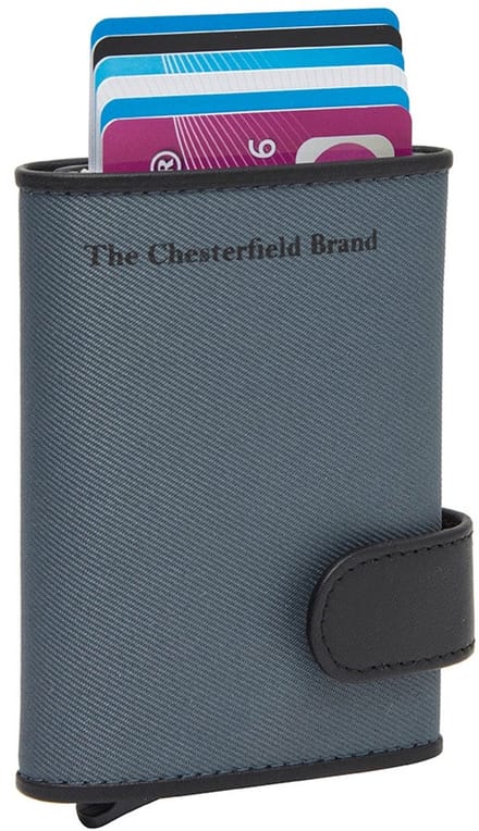 The Chesterfield Brand - Leren Pasjeshouder Lichtgrijs Sabana