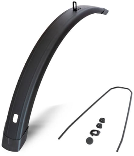 EF spatbord voor Tempo Square 28 inch 58mm zwart