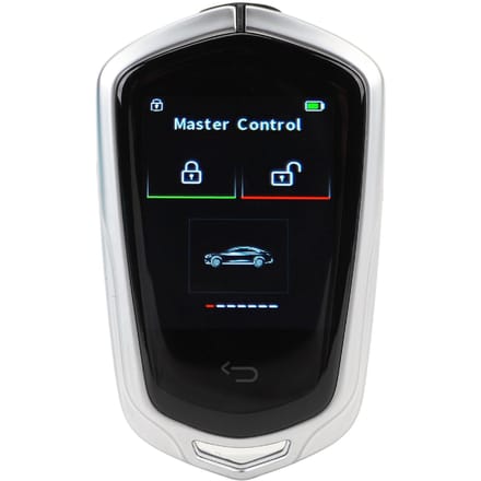 Universele Draagbare Sleutelloze Toegang Smart Auto Sleutel met LCD Scherm voor Modellen met Eén Sleutel Start black