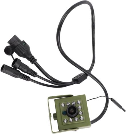 Beveiligingscamera Binnen - IP Camera Dome - Huisbewaking - Bewegingsdetectie Alarm - 12 x 8 x 7 cm - Wit