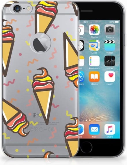 Apple iPhone 6 Plus | 6s Plus Siliconen Case Icecream