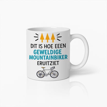 Geweldige Mountainbiker Mok – Perfect Cadeau voor Fietsers