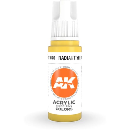 Radiant Yellow Acrylic Modelling Color - 17ml - AK-11046
