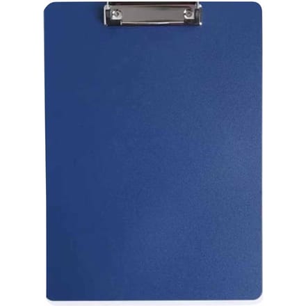 A4 Klembord Verdikt Multifunctioneel Bureau Documentenhouder voor Bestanden Materialen School Kantoor Navy Blue blue