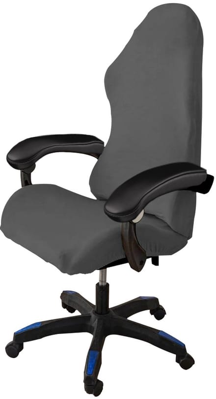 Meble odNowa - Game Chair Cover - Fluweel - Donkergrijs - Waterbestendig