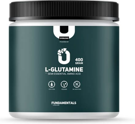 Fundamentals L-Glutamine - Aminozuren - Vegan - 400g - Voedingssupplement