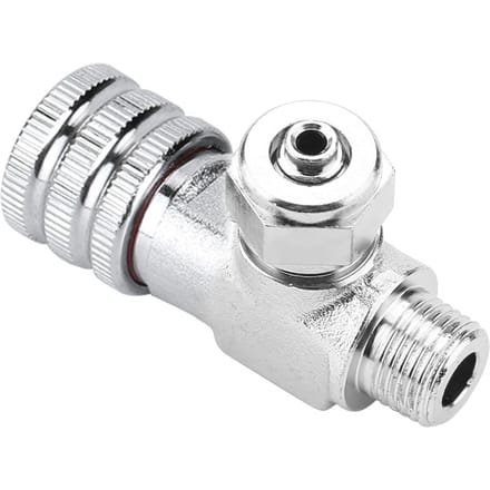 Système d'aquarium Régulateur de CO2 Aiguille Clapet anti-retour Compteur de bulles Accessoire pour aquarium Type 1 white