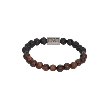 iXXXi Men-Omar-Zilverkleurig-Heren Armband