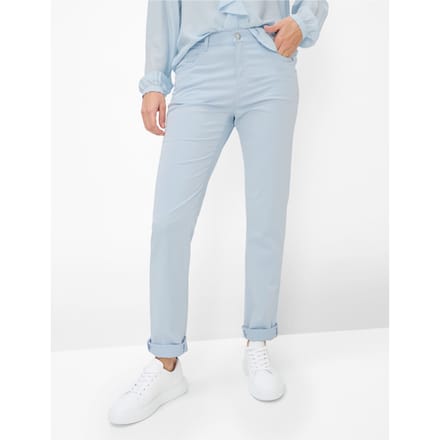 Brax Dames Broek  Style MARY VINTAGE BLUE, lichtblauw, maat 48