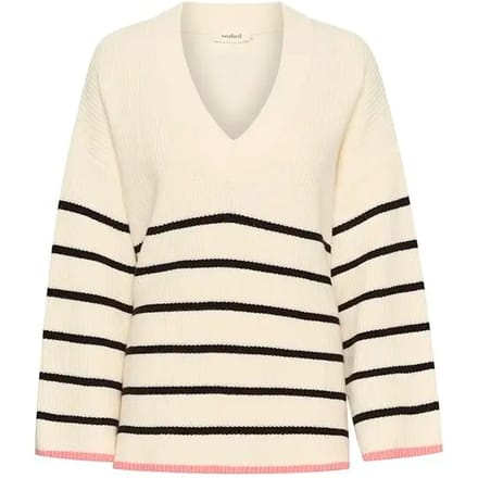 V-hals trui dames Soaked in Luxury Musling