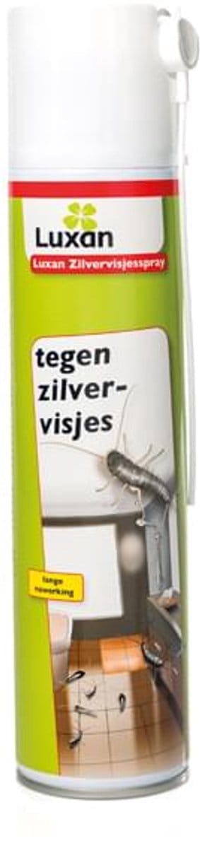 Luxan Zilvervisjesspray (400 ml) - Krachtige Insecticide