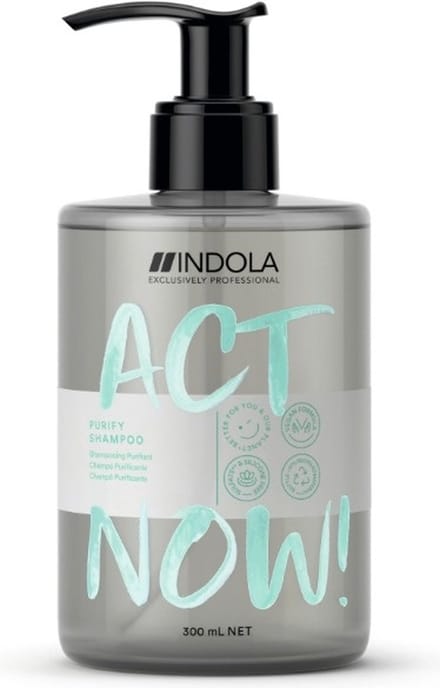 Indola - ActNow Purify Shampoo - 300ml
