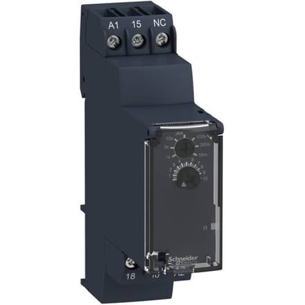 Schneider Electric Timer vertraging bij uitschakeling 1s-10m 1 wisselcontact 8a 24-240v