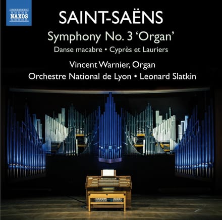 Vincent Warnier, Orchestre National De Lyon, Leonard Slatkin - Saint-Saëns: Symphony No.3 'Organ' (CD)