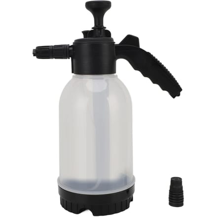 Handpomp Schuimspuit 2000ml Handmatig Drukbare Zeepspuit Autowas Schuimer voor Auto Tuin Reiniging white
