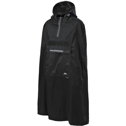 Trespass Unisex qikpac waterdichte opbergbare poncho met capuchon