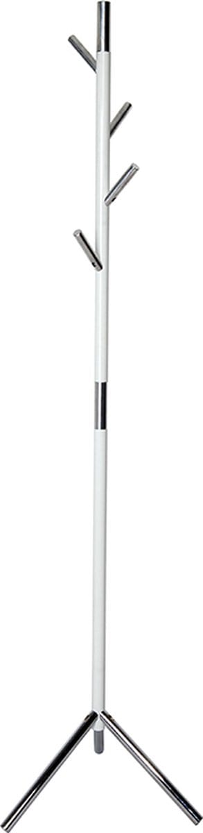 V-part - Staande kapstok Linair - Steel - wit, verchroomd