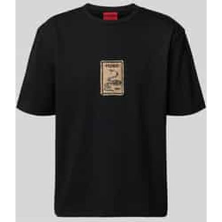 regular fit T-shirt van puur katoen model 'DOBUL'