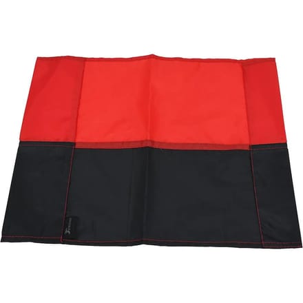 Precision Training - cornervlag - rood/zwart - polyester - 43x28 centimeter