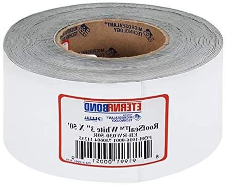 Dakafdichting Tape - Reparatietape Lek - Dak Repareren - MicroSealant Technologie - 3" x 50' - Wit