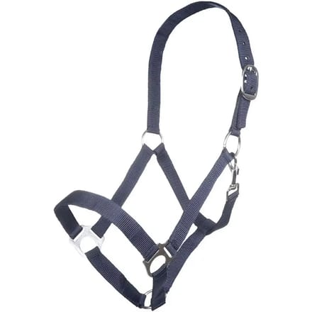 Nylon hoofdstel voor paard HKM Innsbruck