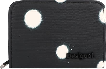 Desigual Portemonnee New Splatter Maya Small Wallet Black Zwart